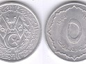 Algerian Dinar - 5 Centimes - Algeria - 1964 - Aluminio - KM# 96 - 21 mm - 1 dinar = 100 centimes - 0